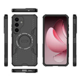 Husa pentru Samsung Galaxy S25, Techsuit ArmorMag Case, albastru