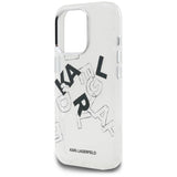 Husa pentru iPhone 16 Pro Max, Karl Lagerfeld IML Sketched Graphic Logo (KLHCP16XHMLGFCH), transparenta
