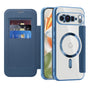 Husa pentru Google Pixel 10 Pro XL, Techsuit SmartMag Book Case, albastru
