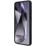 Husa pentru Samsung Galaxy S25 Edge, Karl Lagerfeld Silicone Double Heads MagSafe (KLHMS25ESKCHTCK), negru