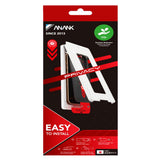 Folie de protectie pentru iPhone 16, Anank 2.5D 2X Reinforced Privacy protectie cu Installation Box