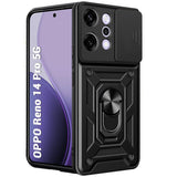 Husa pentru OPPO Reno14 Pro, Techsuit CamShield Series, negru