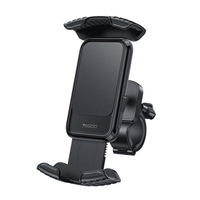 Suport bicicleta Yesido Bicycle Suport Telefon (C249), 360 Rotation, One-Touch Stabilization Locking, 4.8-7.2, negru