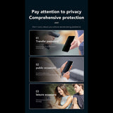 Folie de protectie pentru iPhone 16 Pro, Anank 2.5D Privacy Screen Protector