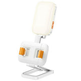 Suport de birou Yesido Desk Suport telefon (DH10), cu Beauty Refill Light, Reglabil, 1000mAh, 4.7-7, alb
