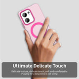 Husa pentru OPPO Reno13 F 4G, Techsuit CandyCase MagSafe, alb