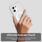 Husa pentru OPPO Reno13 F 4G, Techsuit CandyCase MagSafe, alb