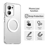 Husa pentru OPPO Reno13 F 4G, Techsuit CandyCase MagSafe, alb