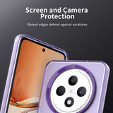 Husa pentru OPPO Reno12 F 5G, Techsuit CandyCase MagSafe, alb