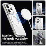 Husa pentru Xiaomi Redmi Note 14 4G (Regional), Techsuit CandyCase MagSafe, alb