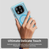 Husa pentru Xiaomi Redmi Note 14 Pro 4G, Techsuit CandyCase MagSafe, alb