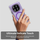 Husa pentru Xiaomi Redmi Note 14 Pro 5G, Techsuit CandyCase MagSafe, alb
