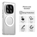 Husa pentru Xiaomi Redmi Note 14 Pro 5G, Techsuit CandyCase MagSafe, alb