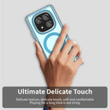 Husa pentru Xiaomi Redmi Note 14 Pro+ 5G, Techsuit CandyCase MagSafe, alb