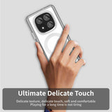 Husa pentru Xiaomi Redmi Note 14 Pro+ 5G, Techsuit CandyCase MagSafe, alb
