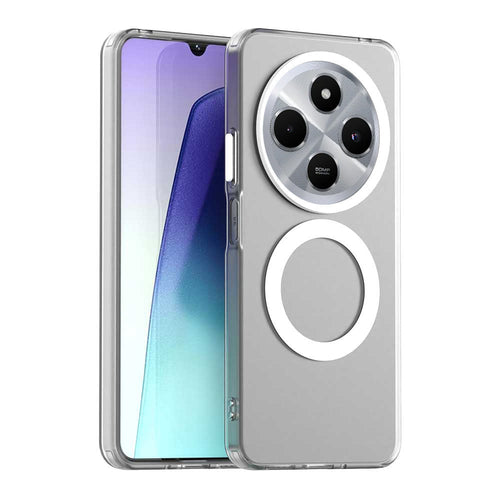 Husa pentru Xiaomi Redmi 14C, Techsuit CandyCase MagSafe, alb
