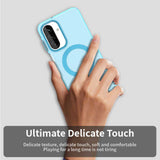 Husa pentru Samsung Galaxy A17 5G, Techsuit CandyCase MagSafe, alb