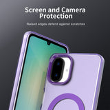Husa pentru Samsung Galaxy A07 4G, Techsuit CandyCase MagSafe, alb