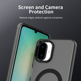 Husa pentru Samsung Galaxy A07 4G, Techsuit CandyCase MagSafe, alb
