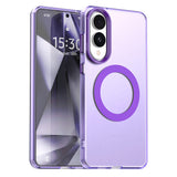 Husa pentru Samsung Galaxy S25 Edge, Techsuit CandyCase MagSafe, alb