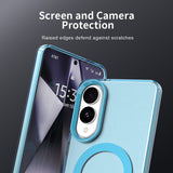 Husa pentru Samsung Galaxy S25 Edge, Techsuit CandyCase MagSafe, alb