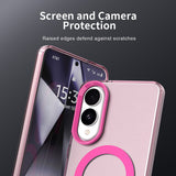 Husa pentru Samsung Galaxy S25 Edge, Techsuit CandyCase MagSafe, alb