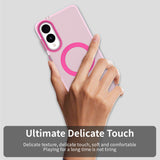 Husa pentru Samsung Galaxy S25 Edge, Techsuit CandyCase MagSafe, alb