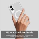 Husa pentru Samsung Galaxy S25 Edge, Techsuit CandyCase MagSafe, alb