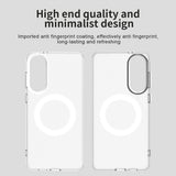 Husa pentru Samsung Galaxy S25 Edge, Techsuit CandyCase MagSafe, alb