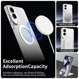 Husa pentru Samsung Galaxy S25 Edge, Techsuit CandyCase MagSafe, alb