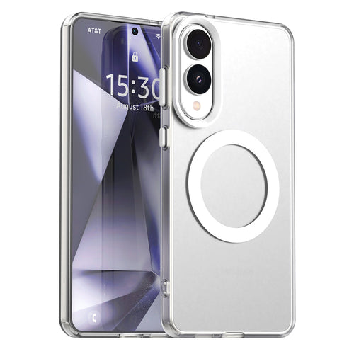 Husa pentru Samsung Galaxy S25 Edge, Techsuit CandyCase MagSafe, alb