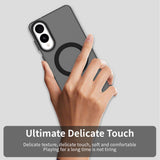 Husa pentru Samsung Galaxy S25 Edge, Techsuit CandyCase MagSafe, alb