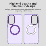 Husa pentru Samsung Galaxy A36 5G, Techsuit CandyCase MagSafe, alb