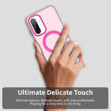 Husa pentru Samsung Galaxy A36 5G, Techsuit CandyCase MagSafe, alb