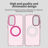 Husa pentru Samsung Galaxy A36 5G, Techsuit CandyCase MagSafe, alb