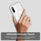 Husa pentru Samsung Galaxy A36 5G, Techsuit CandyCase MagSafe, alb