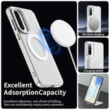Husa pentru Samsung Galaxy A36 5G, Techsuit CandyCase MagSafe, alb