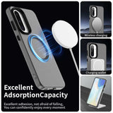 Husa pentru Samsung Galaxy A36 5G, Techsuit CandyCase MagSafe, alb
