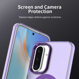 Husa pentru Samsung Galaxy A56 5G, Techsuit CandyCase MagSafe, alb