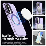 Husa pentru Samsung Galaxy A56 5G, Techsuit CandyCase MagSafe, alb