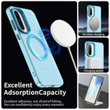 Husa pentru Samsung Galaxy A56 5G, Techsuit CandyCase MagSafe, alb