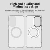Husa pentru Samsung Galaxy A56 5G, Techsuit CandyCase MagSafe, alb
