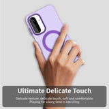 Husa pentru Samsung Galaxy A26 5G, Techsuit CandyCase MagSafe, alb