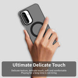 Husa pentru Samsung Galaxy A26 5G, Techsuit CandyCase MagSafe, alb