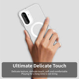 Husa pentru Samsung Galaxy A26 5G, Techsuit CandyCase MagSafe, alb