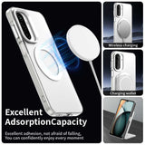 Husa pentru Samsung Galaxy A26 5G, Techsuit CandyCase MagSafe, alb
