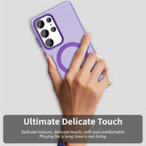 Husa pentru Samsung Galaxy S25 Ultra, Techsuit CandyCase MagSafe, alb