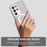 Husa pentru Samsung Galaxy S25 Ultra, Techsuit CandyCase MagSafe, alb