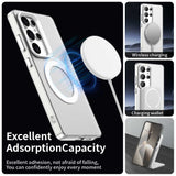 Husa pentru Samsung Galaxy S25 Ultra, Techsuit CandyCase MagSafe, alb