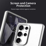 Husa pentru Samsung Galaxy S25 Ultra, Techsuit CandyCase MagSafe, alb